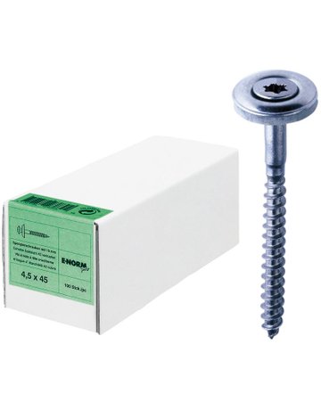 Spenglerschraube ISR 25 4,5x 80 A2 15 - E-NORMpro