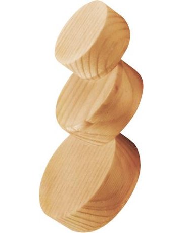 Querholzplättchen Fichte 25 mm VE Karton à 1 kg ca. 400 St. - facett