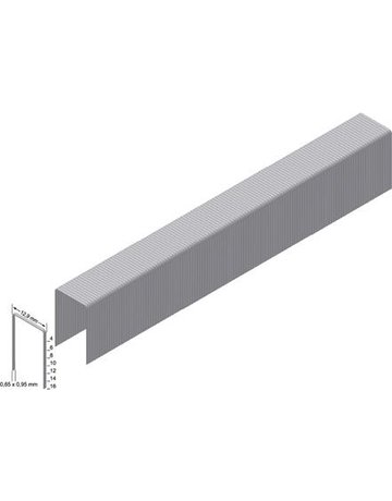 Heftklammern, 6000 St. A12CNK Prebena
