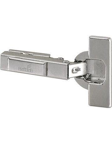 Möbel- Topfscharnier, Intermat 9943, 48069, 110°, Kröpfung 16mm, Stahl silber vernickelt - Hettich