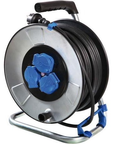 Kabeltrommel - Metall 40m HO7RN-F3G1,5 - as-Schwabe