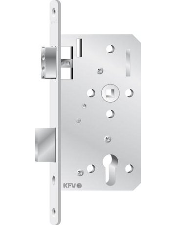 Magnet-ZT-Einsteckschloss 116 1/2 BB 72/8/55 235 x 20 mm rund DL / DR - KFV