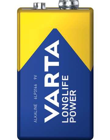 Batterie LONGLIFE Power E-Block 9 V 1er Blister - VARTA