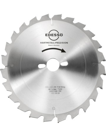 HW Kreissägeblatt Präzision 250x3,2x30mm Z24 W-neg.