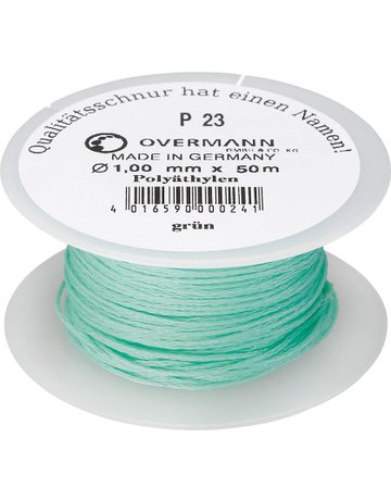 Maurerschnur PE 1,0mm 50m grün Overmann