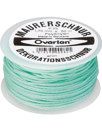 Maurerschnur PE 1,7mm 50m grün Overmann
