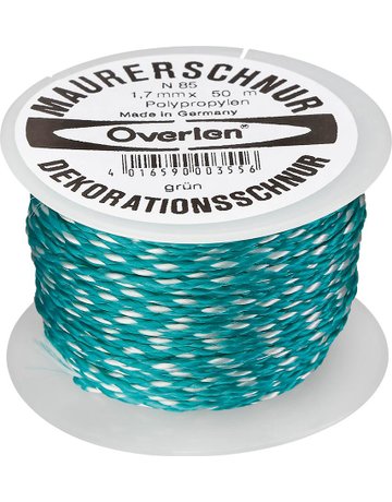 Maurerschnur PP 1,7mm 50m grün Overmann