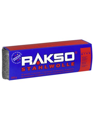 Stahlwolle Gr. 5 grob, 200 g - Rakso