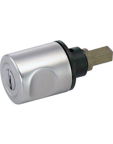 Olive 30 mm D vernickelt 3551 RS mit Zylinder 2 Schl. Bohrg.18 Schließung BN0101 - JuNie