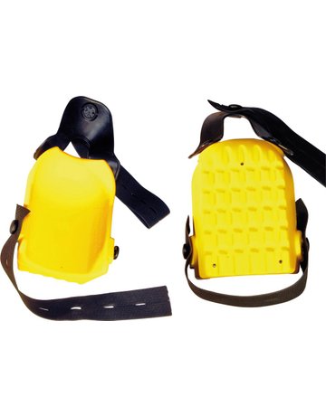 Knieschoner Kastenform gelb, zertifiziert Kronen - KRONEN HANSA