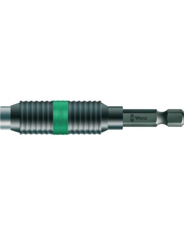 Bithalter Rapidaptor 1/4" für 1/4" Bits Magnet 75mm BiTorsion Wera