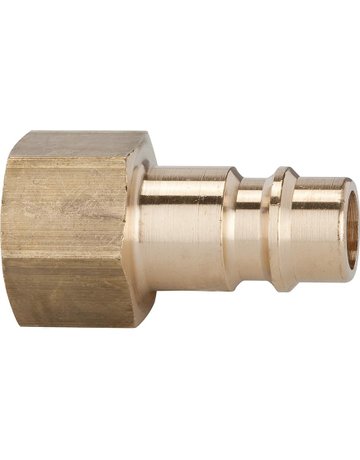 Stecknippel für Kupplung NW 7,2-7,8, Messing, IG G1/2" RIEGLER