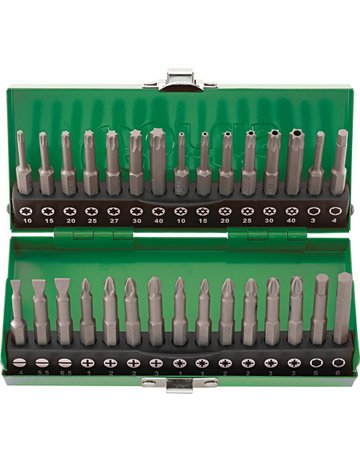 Bit-Sortiment 30-teilig mit Bits 50mm FORTIS