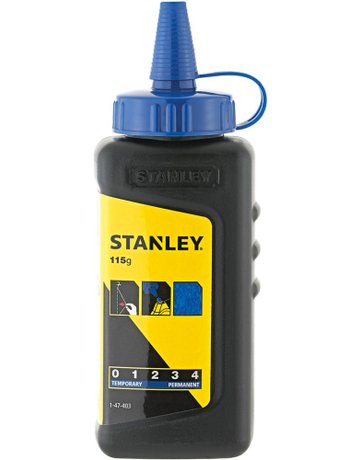 Kreide für Schlagschnur 115 g blau - STANLEY