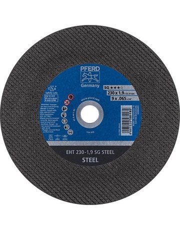 Trennscheibe gerade A46SSG 230x1,9mm PFERD