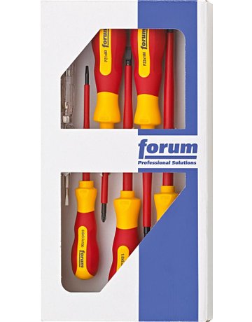 Schraubendreher-Satz VDE 6tlg. Schlitz/PZ FORUM