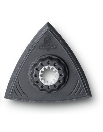 Schleifplatte, superweich, Kantenlänge 80 mm, Aufnahme SL - Fein