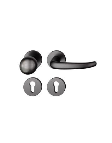 Wechselgarnitur 12 1023 Rosette rund ,PZ,8,sw,TS39-58 - FSB