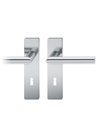 Drückergarnitur 12 1076 KS eck,BB72/8,F1,TS 39-58 - FSB