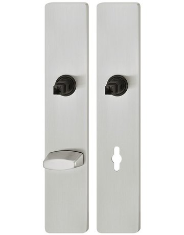 Langschildpaar ASL® 12 1410 eckig,WC/SS 78,TS 39-58,F1 eloxiert - FSB