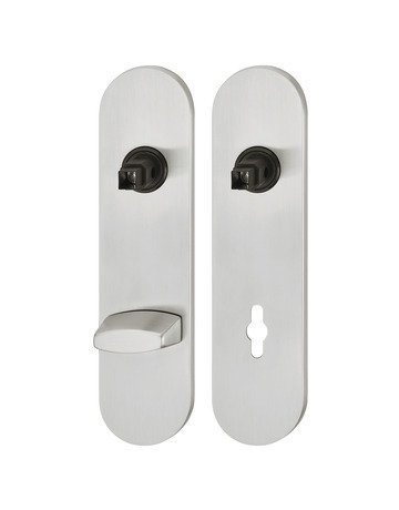 Kurzschildpaar ASL® 12 1451 oval,WC/SS 78,ER matt - FSB