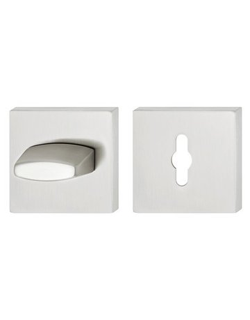 Schlüsselrosettenpaar ASL® 12 1704 eckig,WC/S, 7mm,TS 39-58,ER - FSB