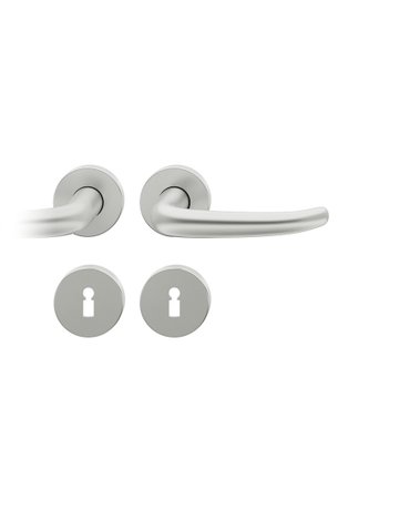 Drückergarnitur 72 1023 Rosette rund ,BB,8,DL,F1,TS39-48 - FSB