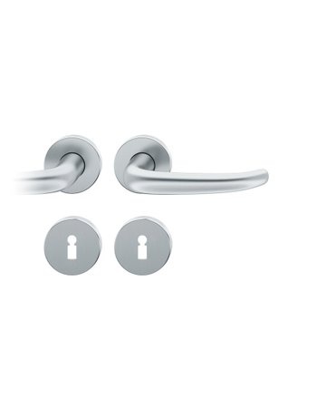 Drückergarnitur 72 1023 Rosette rund ,BB,8,DL,ER,TS39-48,AGL3 - FSB