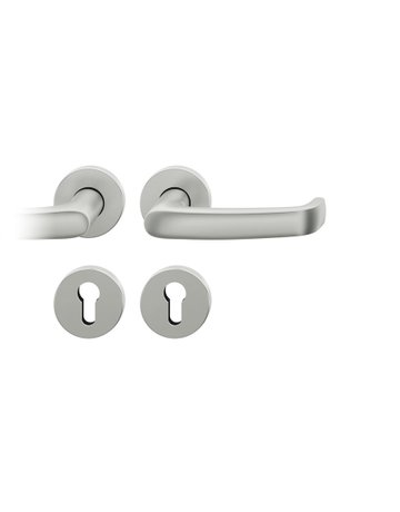 Drückergarnitur 72 1045 Rosette rund ,PZ,8,DL,F1,TS39-48,AGL3 - FSB