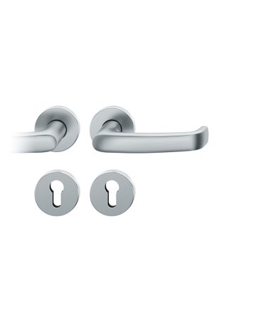 Drückergarnitur 72 1045 Rosette rund ,PZ,8,DR,ER,TS39-48,AGL3 - FSB