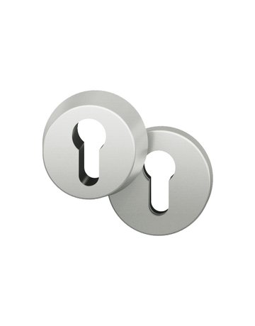 Schutzrosetten-Satz 73 7392 rd,10mm/PZ,F1 eloxiert ,TS67-69 - FSB