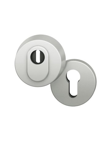 Schutzrosetten-Satz 73 7393 rd,14mm,ZA/PZ,F1 eloxiert ,TS67-71 - FSB