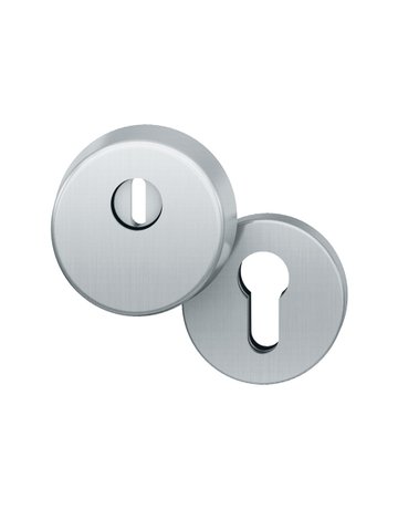 Schutzrosetten-Satz 73 7395 rd,16,5mm,ES1,ZA/PZ,ER matt,TS67-69 - FSB