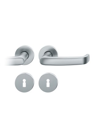 Drückergarnitur 72 1045 Rosette rund ,BB,8,DR,ER,TS39-48 - FSB