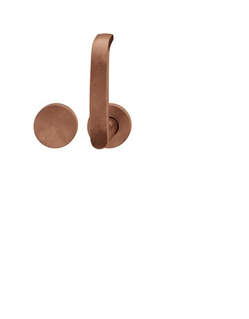 FS Standflügelgarnitur 79 1045 ohne Schlüsselrosette ,rd.,9,h-bronze,TS39-48 - FSB