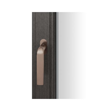 Fenstergriff 34 1267 Stand.,ov.,7/14-28,d-bronze - FSB