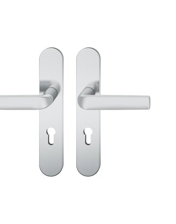 ASL Drückergarnitur 8mm PZ 72 Edelstahl fein matt - FSB