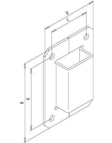 Stangenführung verzinkt 13 mm 924 13 V - Fuhr