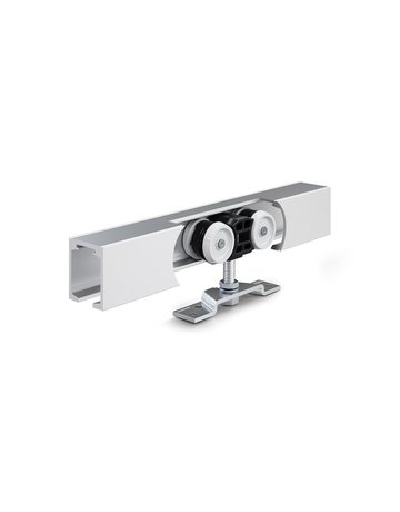 Schiebetürbeschlag,mit Laufschiene,Perlan 140, 2450mm,FB max.1240,naturton - GEZE