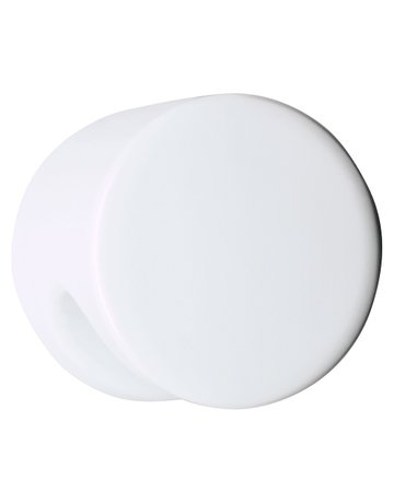 Möbel- Knopf, 557.50, Durchmesser 50mm, Höhe 44mm, Polyamid, reinweiß glanz - Hewi