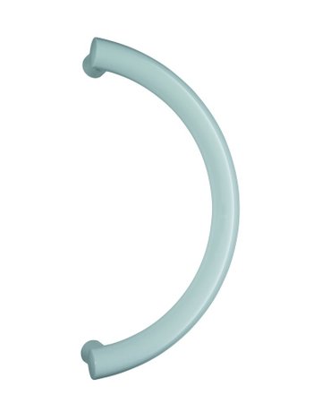 Stoßgriff 550.40KSLT BA 400,L 440, Ø40,reinweiß - Hewi