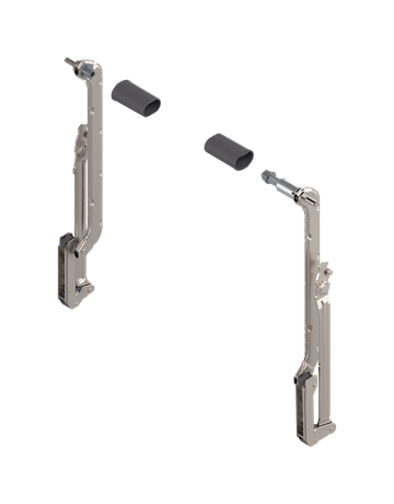 AVENTOS HL Hochliftklappe, Hebel (Set), KH=450-580 mm, vernickelt - Blum