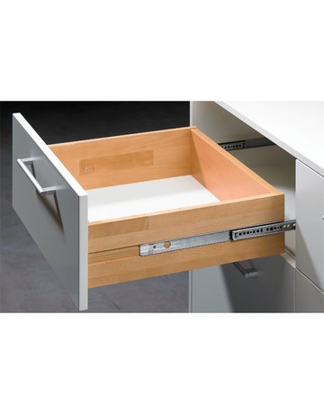 Möbel-Kugelauszug KA 290 Nennlänge 310mm für Holzschubkasten Länge 310 - 450 mm - Hettich