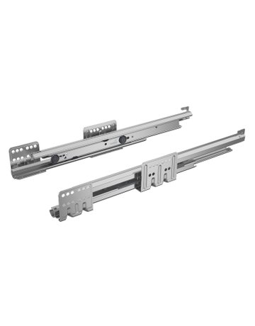Vollauszug,500mm,links und rechts 9240931,mit Silent System,Push-to-open - Hettich