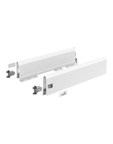 ArciTech Set Zarge, Zargenhöhe 126 mm x NL 650 mm, weiß, links und rechts - Hettich