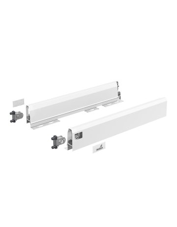ArciTech Set Zarge, Zargenhöhe 94 mm x NL 650 mm, weiß, links und rechts - Hettich