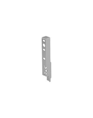 Rückwandverbinder ArciTech 186 mm, silber, links - Hettich