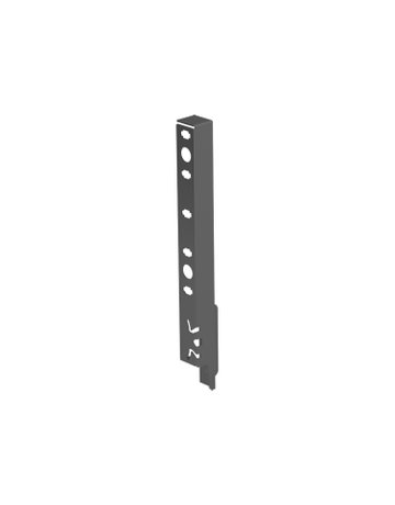 Rückwandverbinder ArciTech 250 mm, anthrazit, links - Hettich