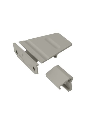 Mitnehmer für Innenfront, quarzgrau - Hettich