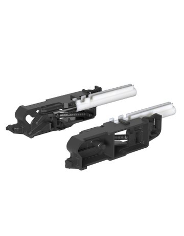 Selbsteinzugsgehäuse mit Silent System, für Endlosbauweise - Hettich